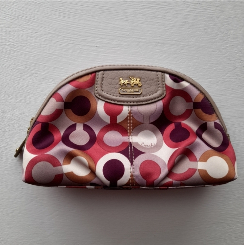 Coach Multicolor Patterned Women's Cosmetic Bag